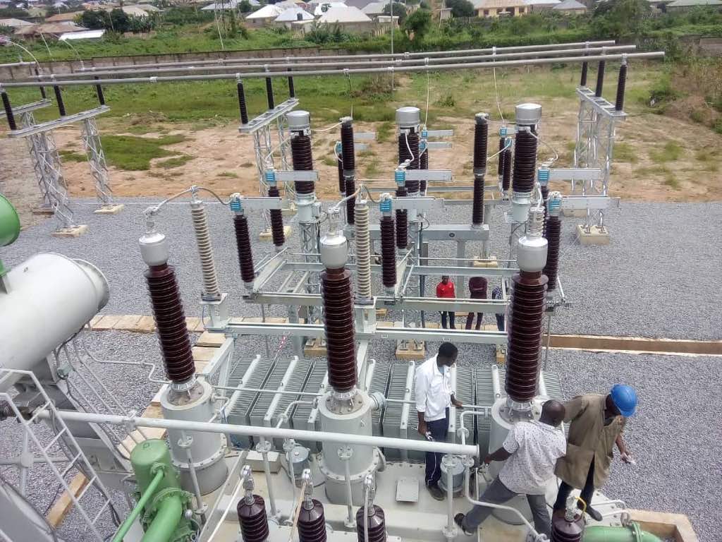 Szotyola Energy Services International rehabilitation and reinforcement works at the TCN Ado Ekiti Substation, Ekiti State, Nigeria.