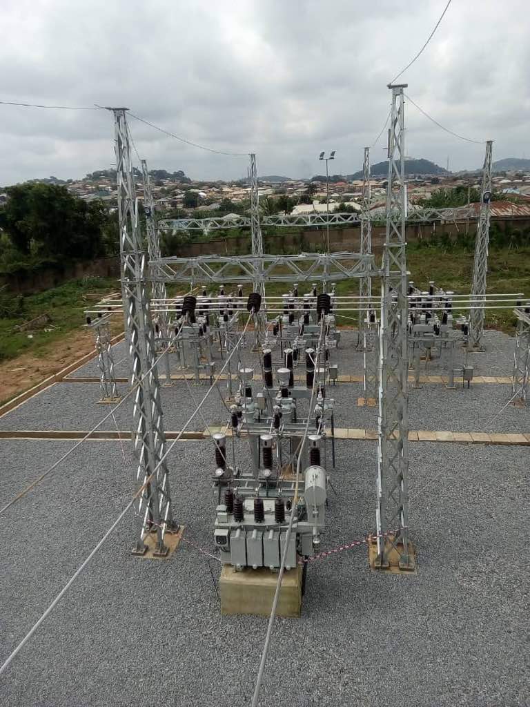 Szotyola Energy Services International rehabilitation and reinforcement works at the TCN Ado Ekiti Substation, Ekiti State, Nigeria.