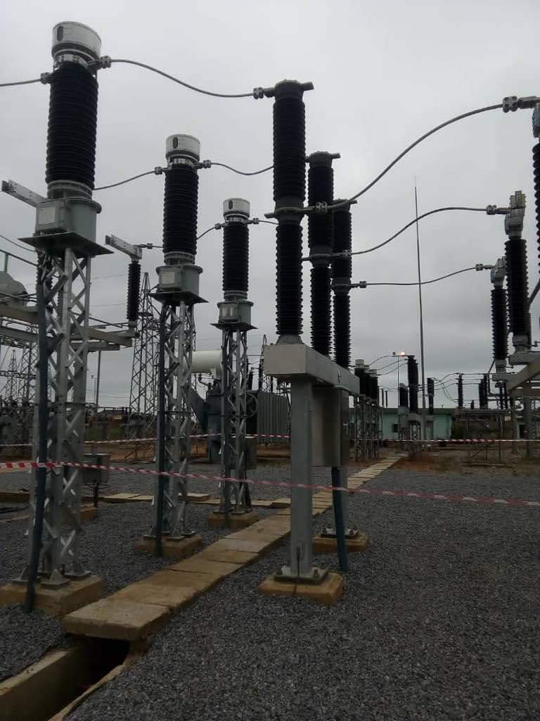 Szotyola Energy Services International rehabilitation and reinforcement works at the TCN Ado Ekiti Substation, Ekiti State, Nigeria.