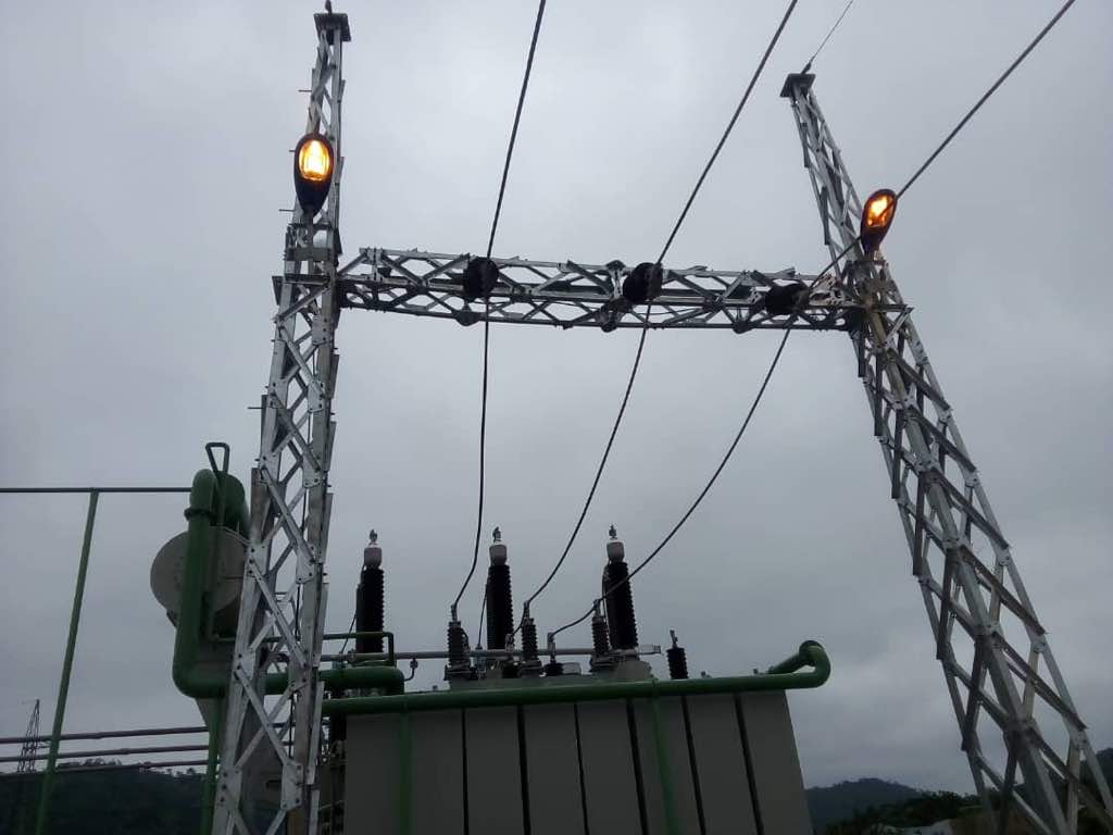 Szotyola Energy Services International rehabilitation and reinforcement works at the TCN Ado Ekiti Substation, Ekiti State, Nigeria.